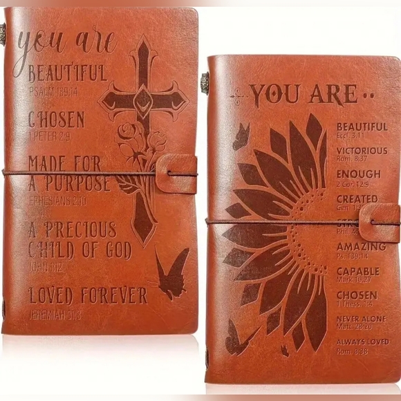 - You Are Beautiful Journal - Cross Front - Picture 3 of 6